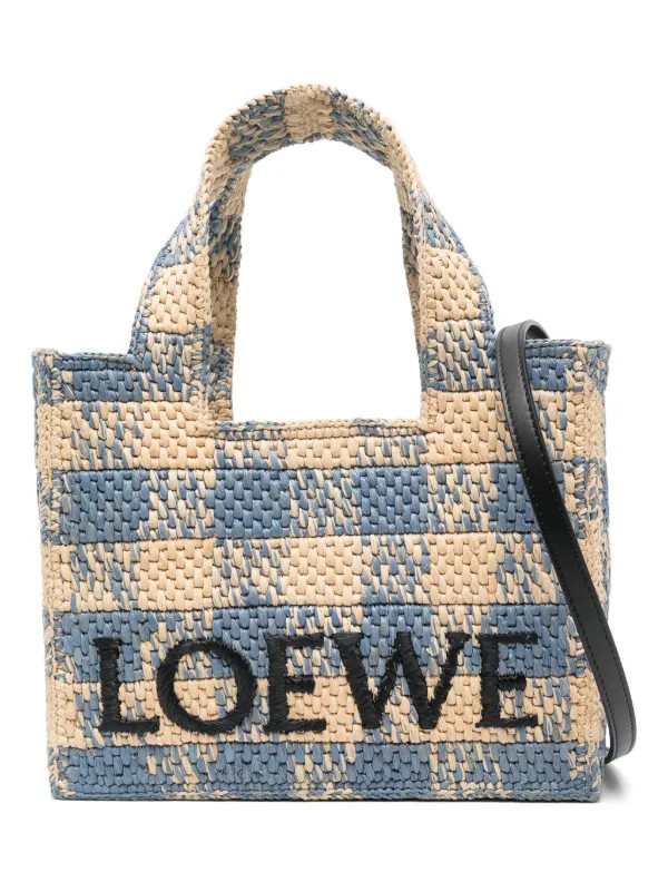 LOEWE Small Font Tote Bag | Neutrals | FARFETCH CN | Farfetch (CN)
