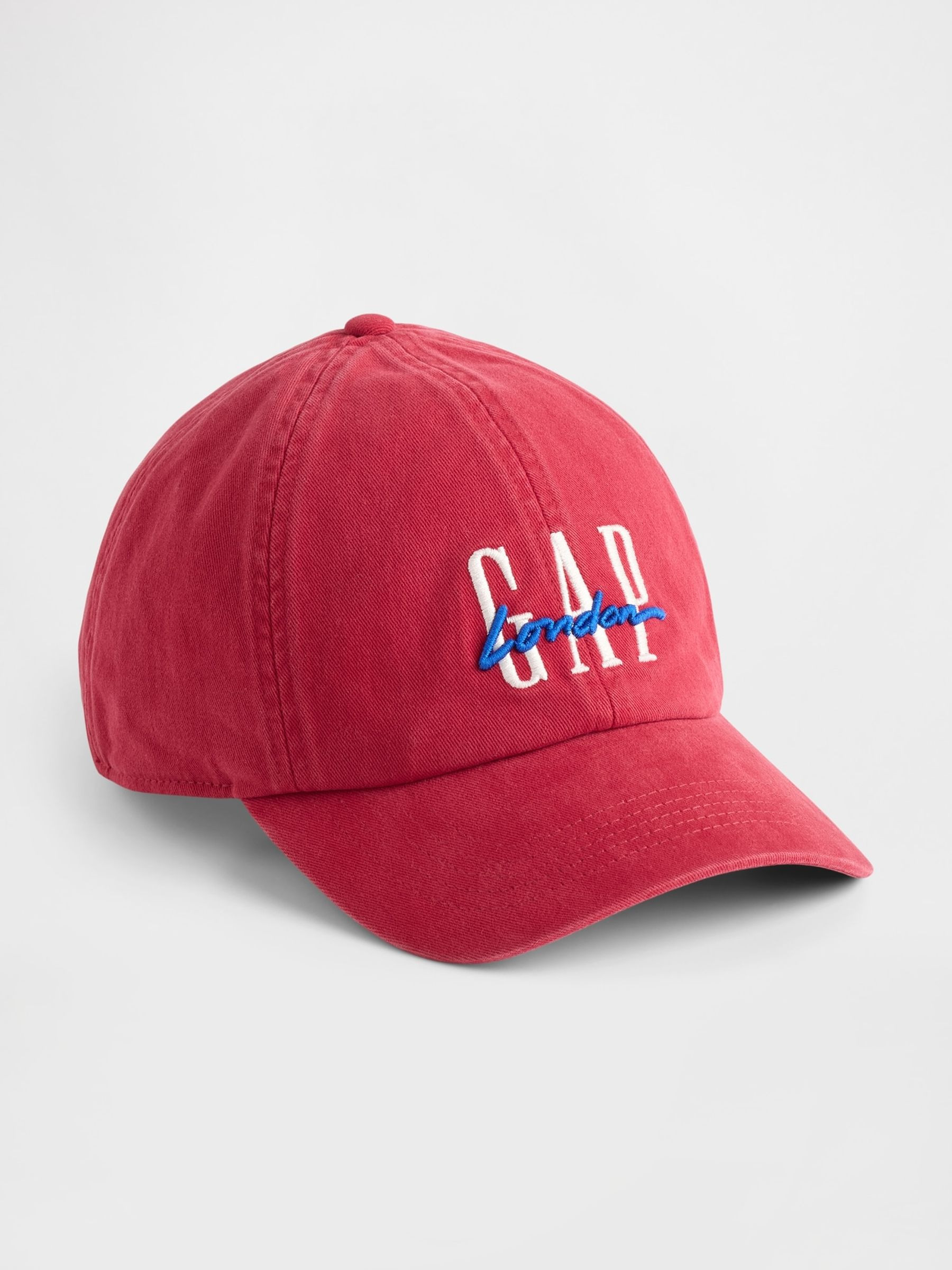Red London Logo Baseball Hat | Gap | GAP UK