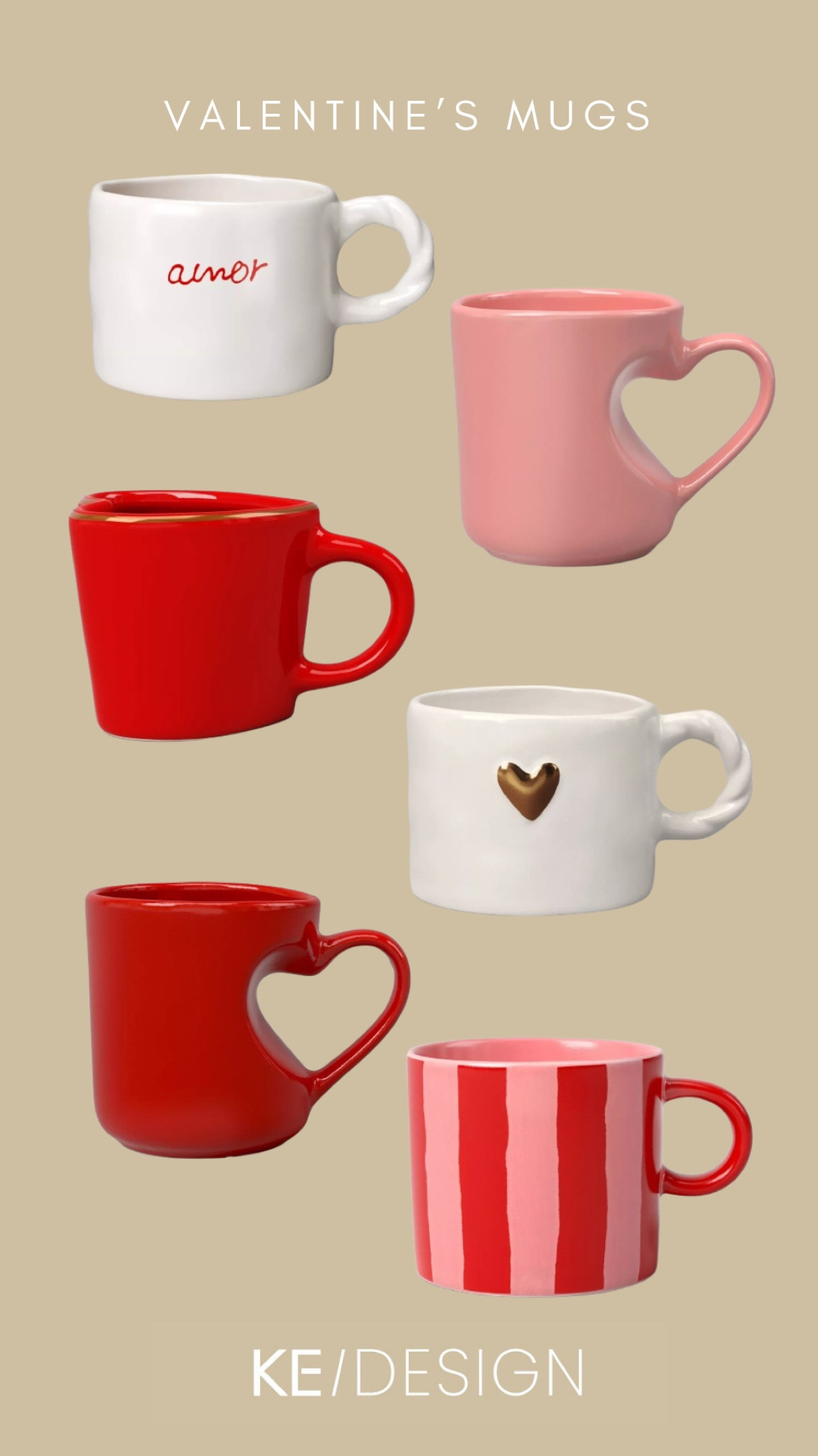 valentines day | home decor 

#mugs #coffeemugs #heart #red #pink #target #targetfinds #valentinesday  

 

#LTKGiftGuide #LTKSeasonal #LTKHome
