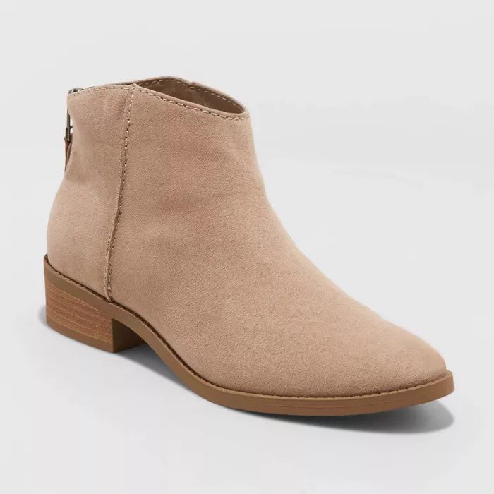 Women's Emma Ankle Bootie - Universal Thread™ Black | Target