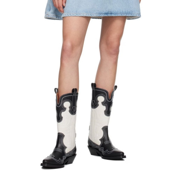 Ganni Western Boot NWT size 8 U.S. | Poshmark