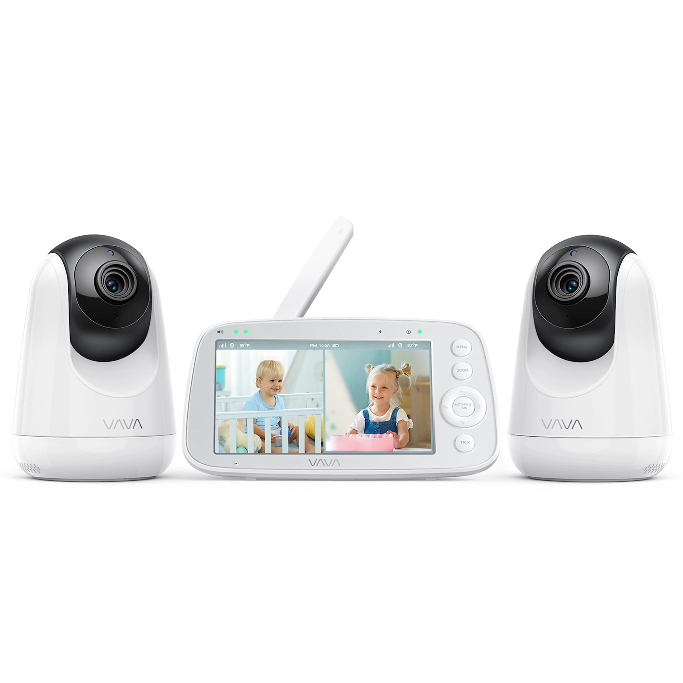 VAVA Split-View 5-Inch 720P Video Baby Monitor with 2 Cameras | Kohl's