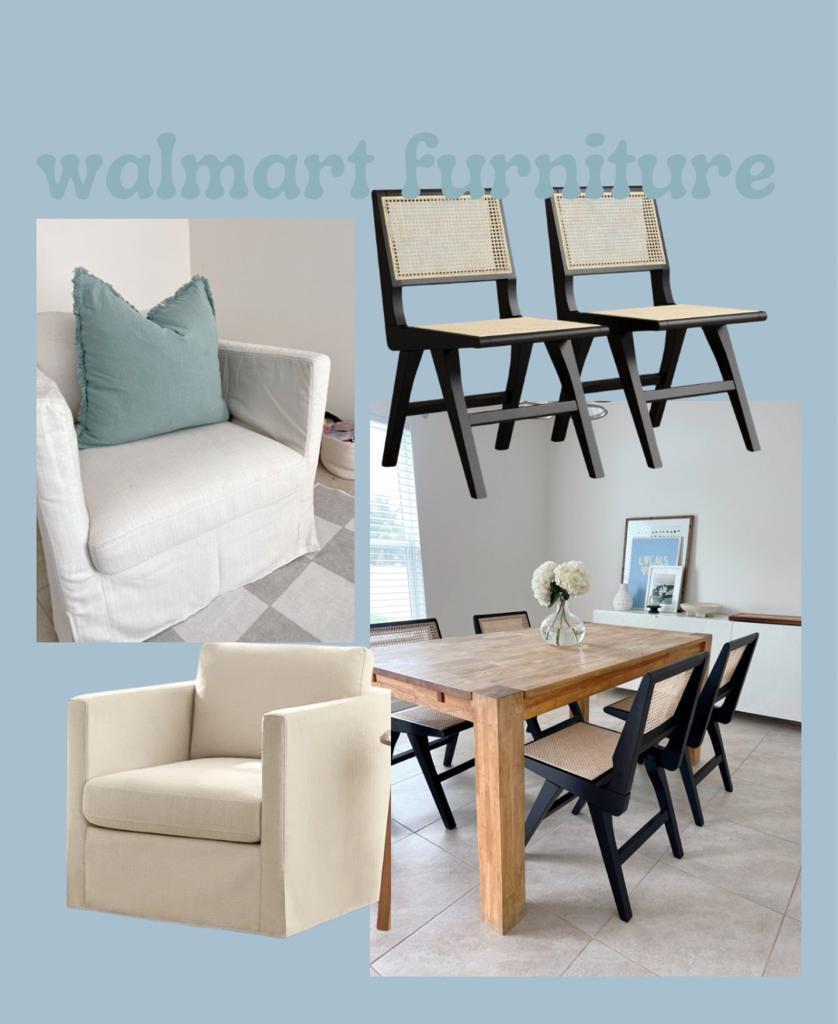 Our furniture from Walmart so far 

#LTKHome