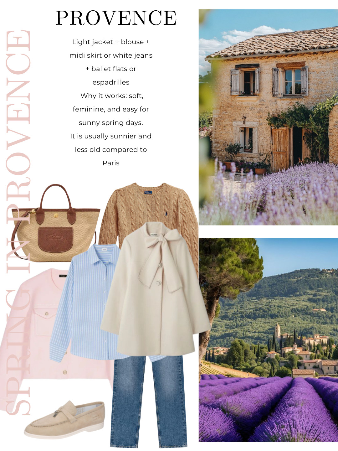 what to wear in France in spring 

 #LTKSeasonal #LTKTravel