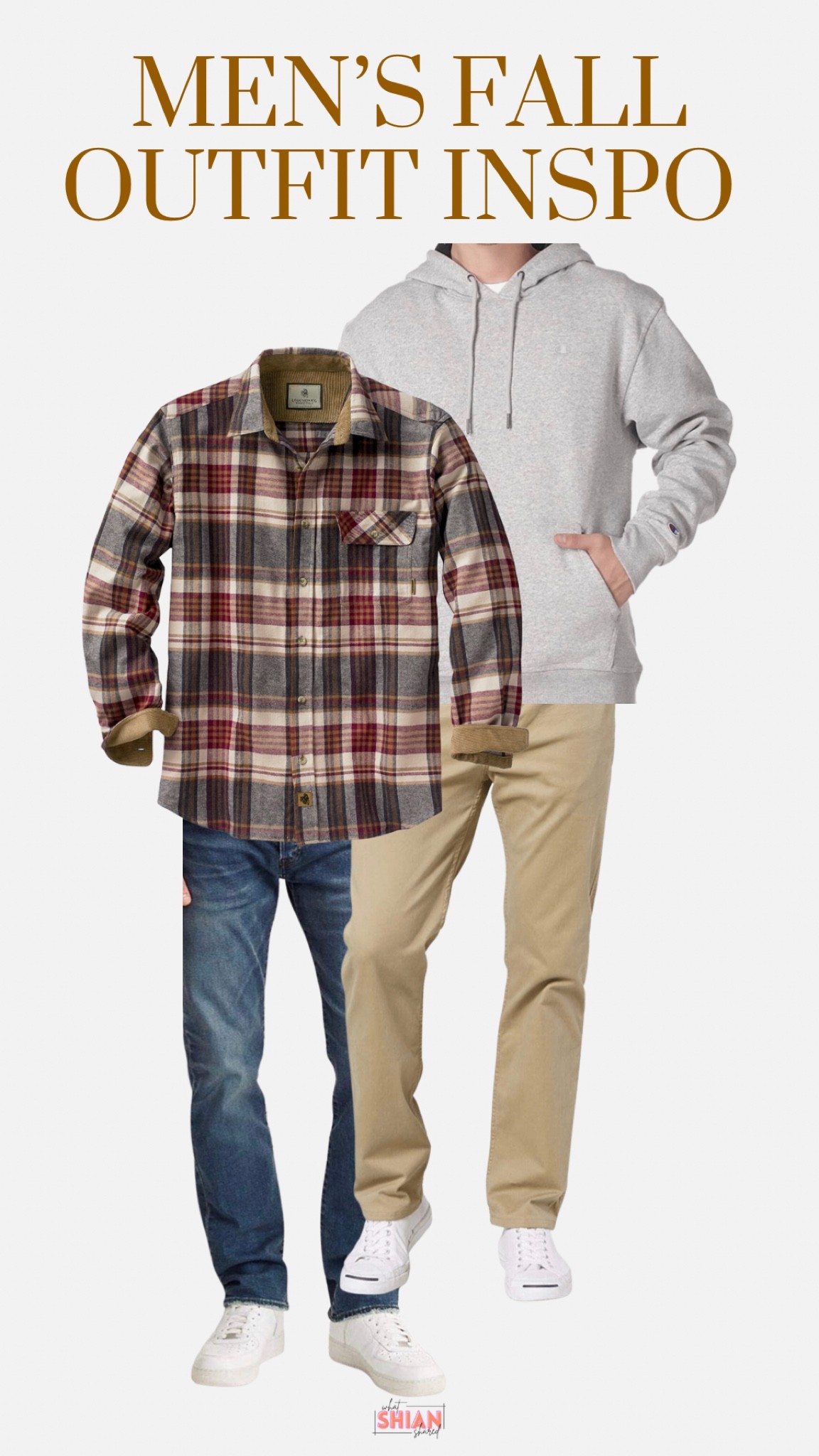 Men’s Thanksgiving Outfit
Thanksgiving outfit for guys 
Fall outfits for men 
Family photo outfit for dad 
Guys outfits for winter
Men’s Fall Outfit Inspo
Grey hoodie sweatshirt 
Flannel shirt button down
Khaki pants 
Denim jeans 

#LTKsalealert #LTKSeasonal #LTKmens