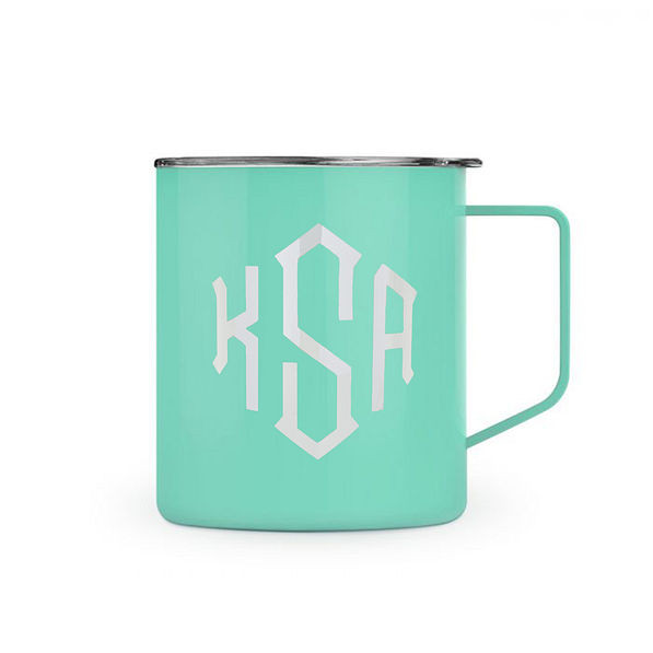 Monogrammed Insulated Coffee Mug | Marleylilly
