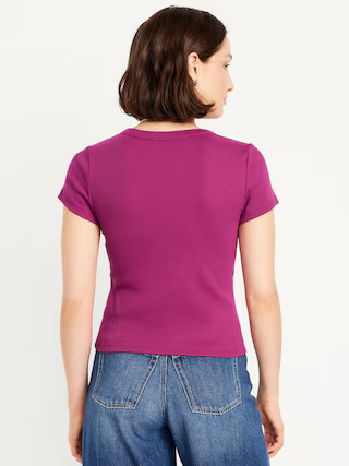 Snug Crop T-Shirt | Old Navy (US)