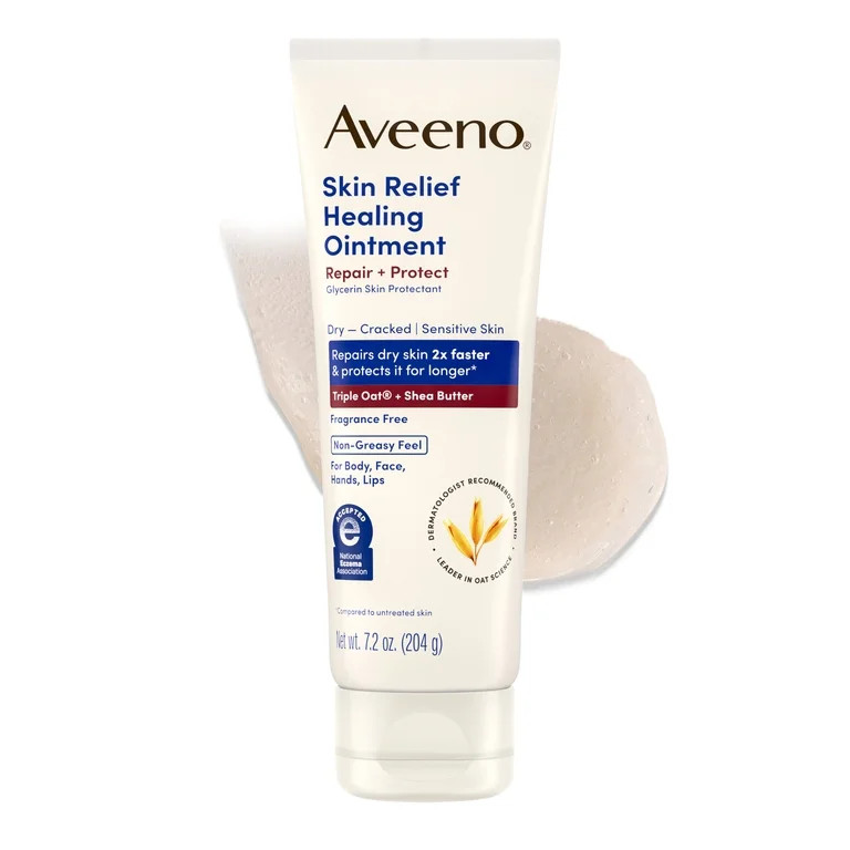 Aveeno Skin Relief Healing Ointment for Body & Face 7.2 oz | Walmart (US)