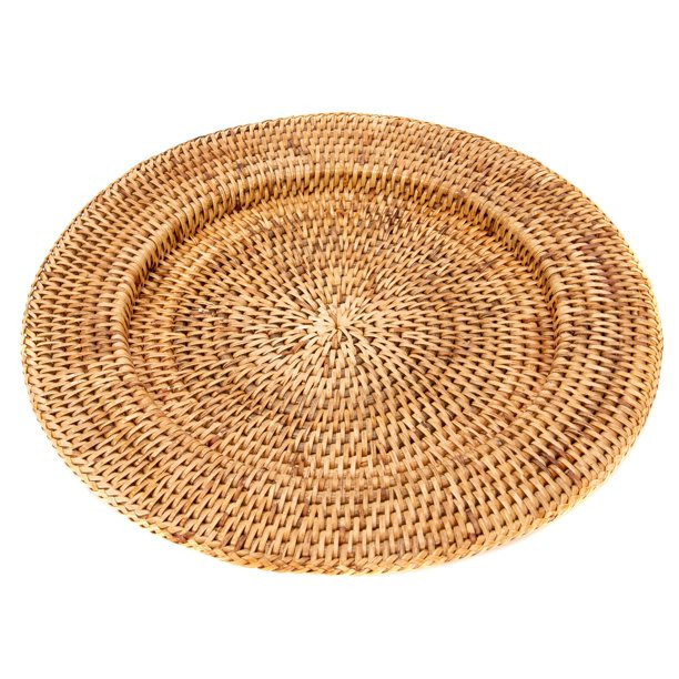 Artifacts Rattan™ Solid Weave Charger | Walmart (US)