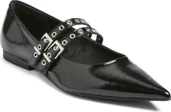 Open Edit Oriana Pointed Toe Mary Jane Flat (Women) | Nordstrom | Nordstrom