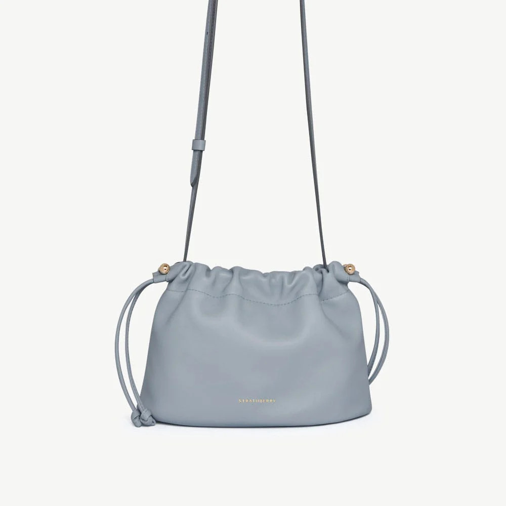 Strathberry - Charlotte Drawstring - Blue | Strathberry