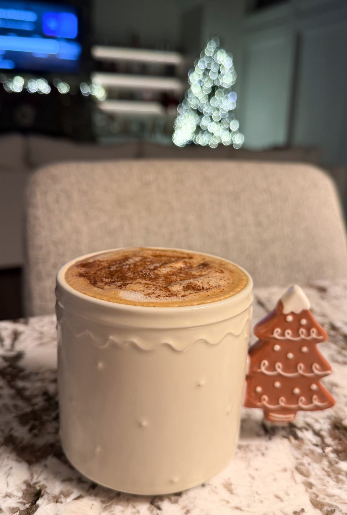 Baking, decorating, cleaning, & a little decaf Nespresso to keep me going. 

#LTKHoliday #LTKHome