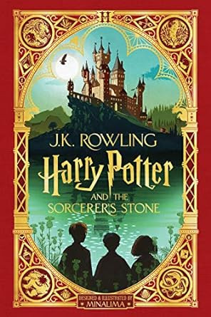 Harry Potter and the Sorcerer's Stone (Harry Potter, Book 1) (MinaLima Edition) (1)     Hardcover... | Amazon (US)