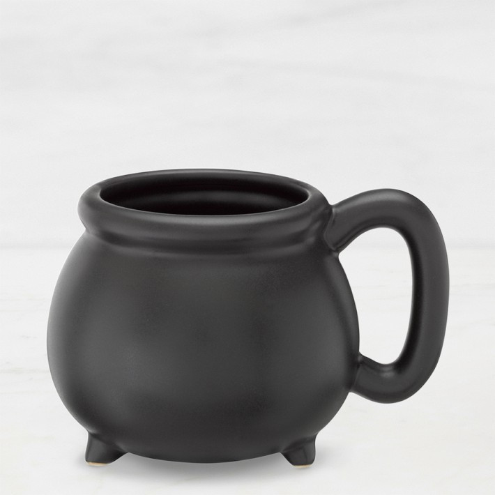 Black Cauldron Mugs, Set of 4 | Williams-Sonoma