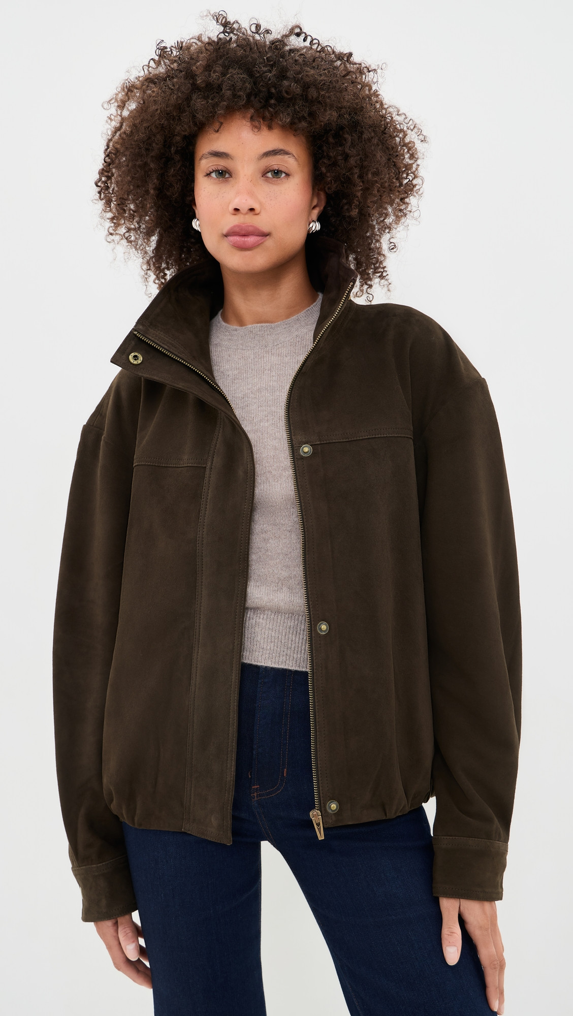 Veda Kendall Suede Jacket - MOLE SUEDE | Shopbop