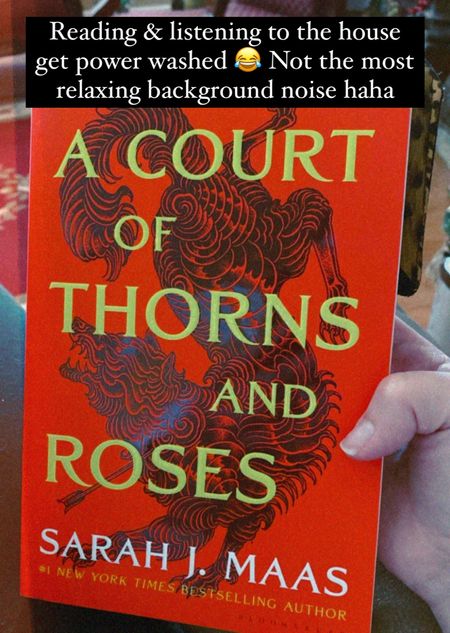 Currently reading A Court Of Thorns And Roses! Loving this book. I already bought the second one in the series 