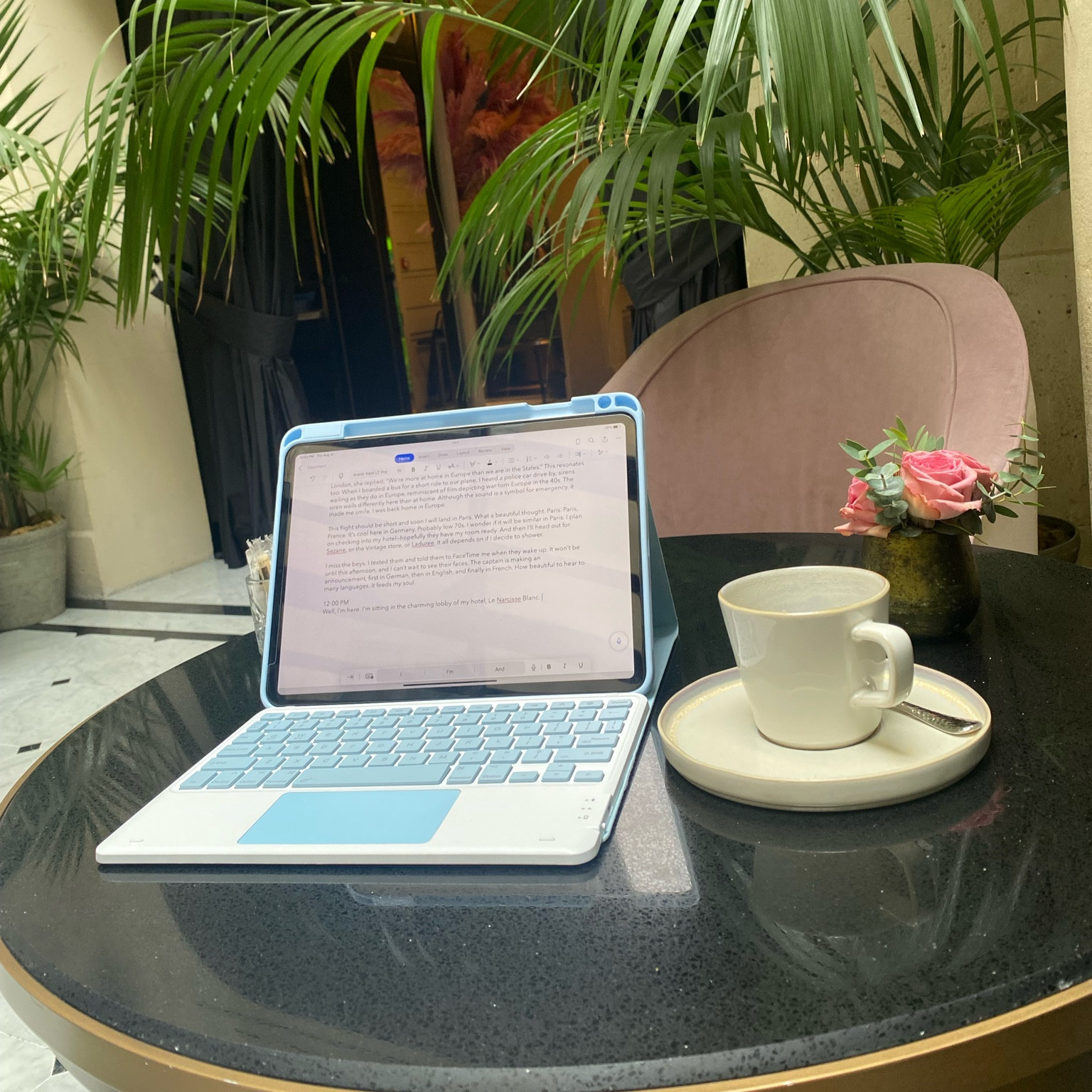 Favorite iPad keyboard and cover. 

#LTKTravel #LTKFindsUnder50