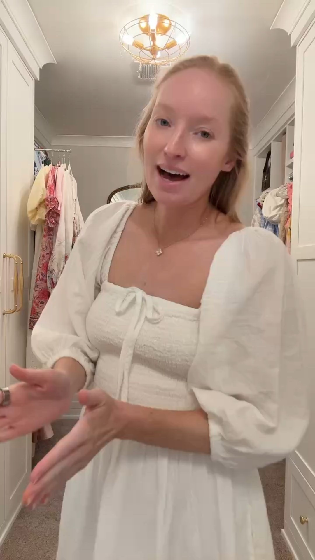 Starting to document pregnancy outfits! First up, this Quince maxi dress. It’s super comfortable and perfect for spring! Spring dresses // bump friendly dresses // comfortable dresses // shower dresses // brunch dresses // white dresses 

#LTKBump #LTKSeasonal #LTKStyleTip