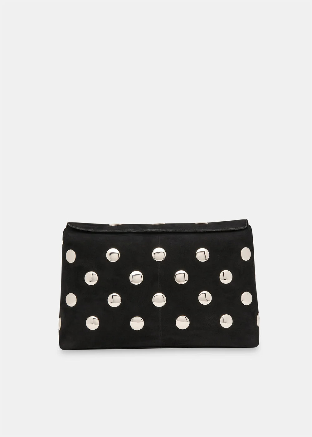 Black/Multi Fia Studded Foldtop Clutch Bag | WHISTLES | Whistles UK | | Whistles