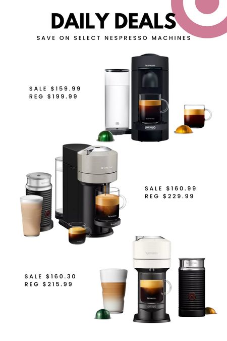 Nespresso machines on sale

#LTKfindsunder50 #LTKfindsunder100 #LTKSeasonal