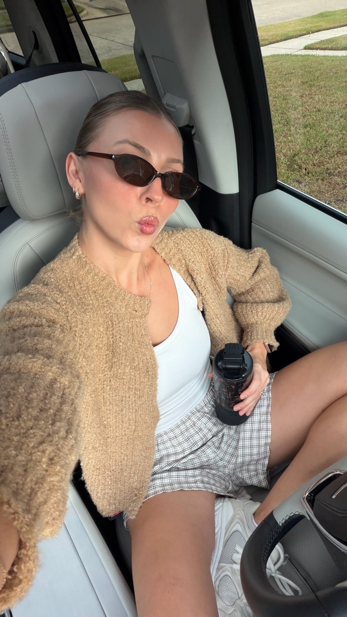 Running errands ootd! Fave bra tank and the cutest boxer shorts!! S in everything.

#LTKootd #LTKmomlife #LTKdayinmylife