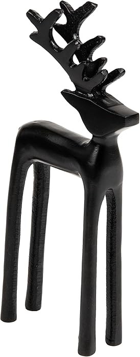 Mind Reader Modern Metal Reindeer Figurine, Sleek Aluminum Winter Holiday Decor, Rustic Contempor... | Amazon (US)