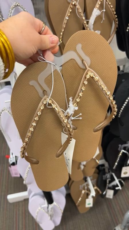 Studded flip flops on sale for $7 with Target circle!  Fit tts and actually comfortable!  

#LTKsalealert #LTKSeasonal #LTKshoecrush