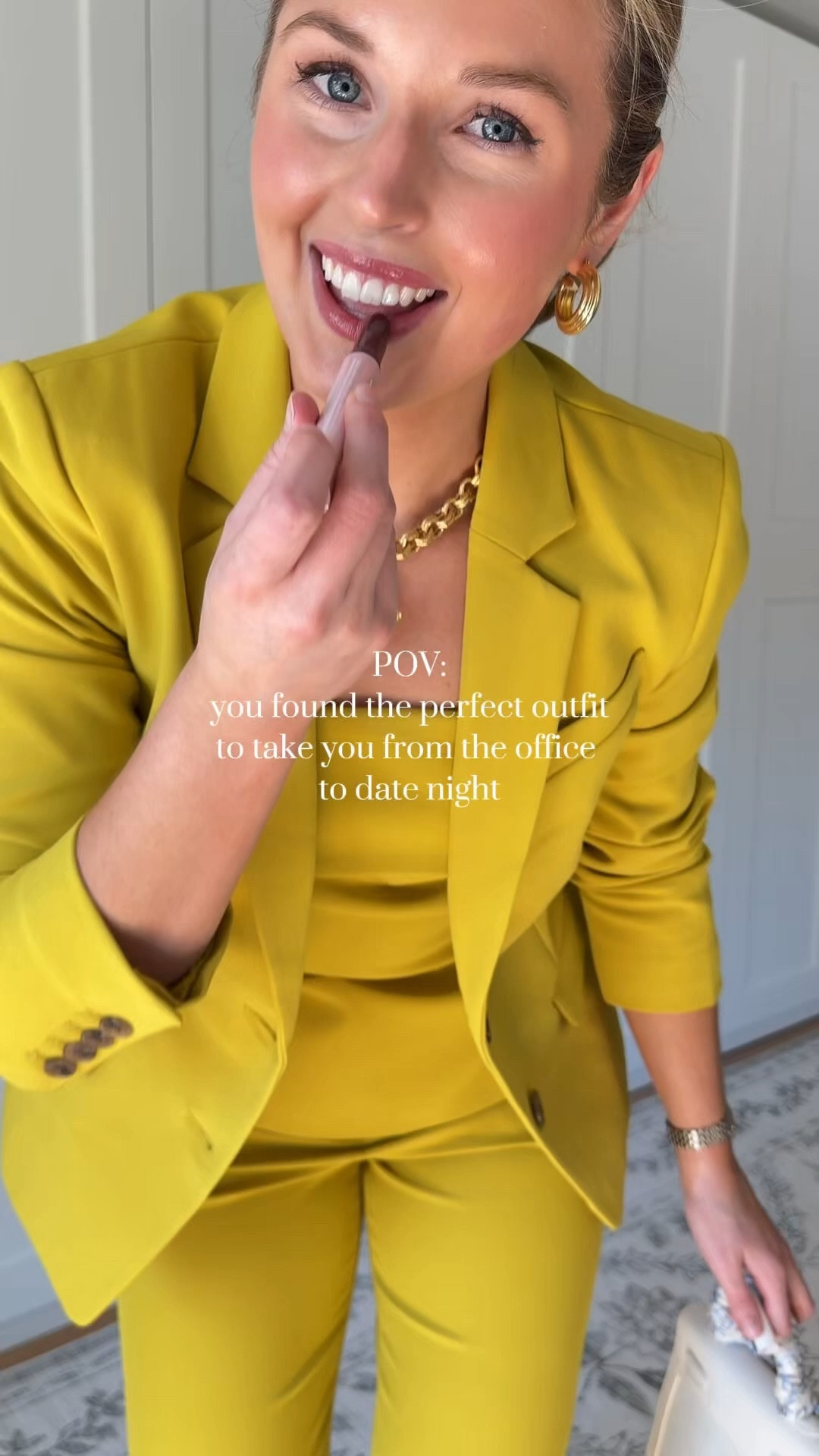 POV: you found the perfect outfit to take you from the office to date night! Wearing a S / 2 in these items!

@Express #DressToExpress #ExpressPartner 