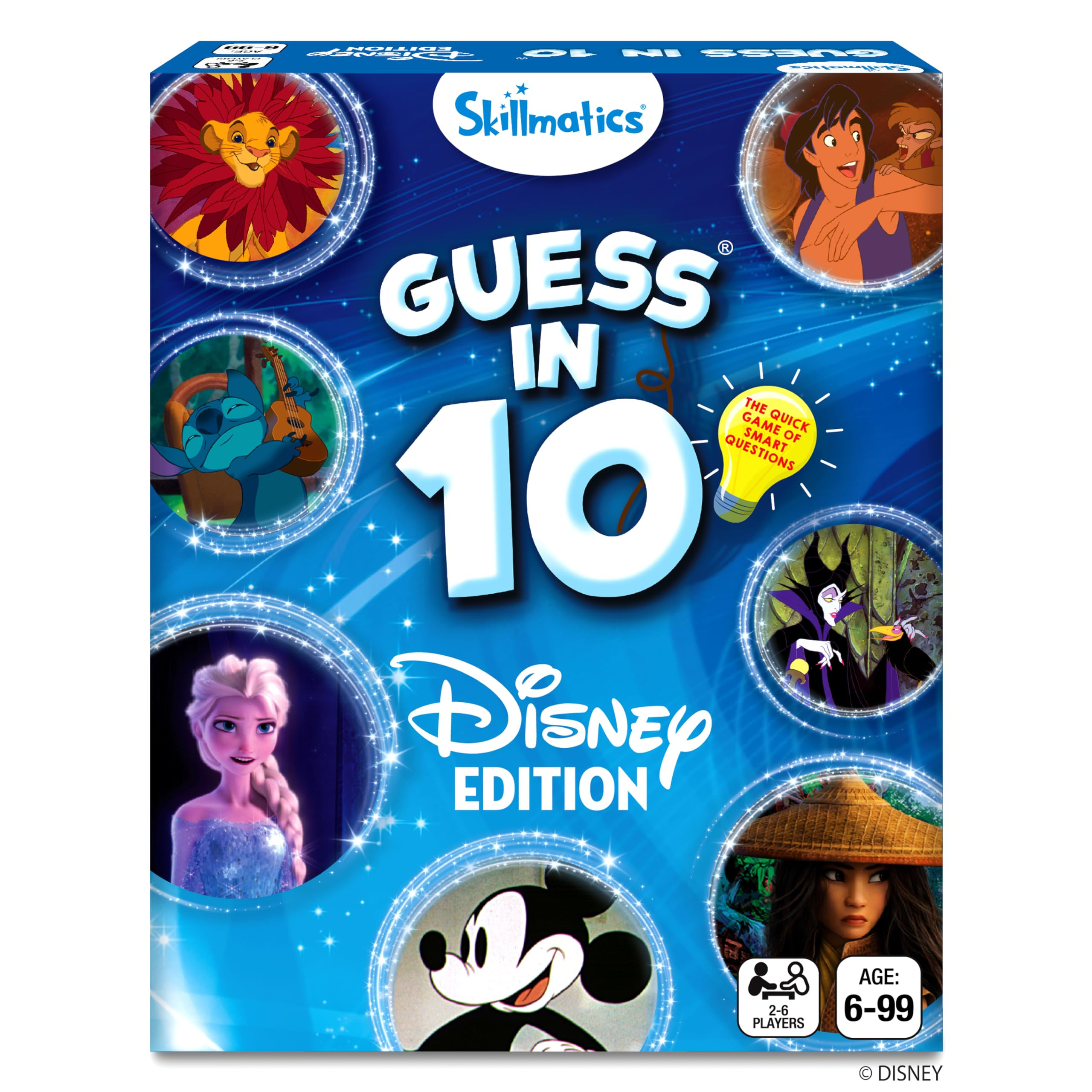 Skillmatics Guess in 10 Disney, Card Game for Girls, Boys, Kids, Teens, Adults, Who Love Cinderel... | Amazon (US)