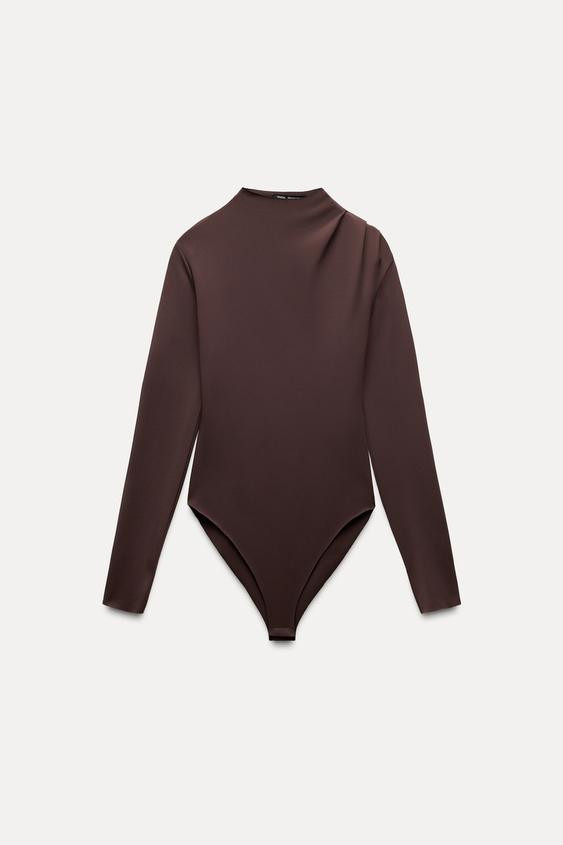 PLEATED BODYSUIT | Zara UK