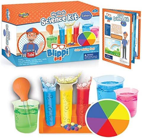 Blippi My First Science: Science Kit with Color Experiments - Educational Science Lab Toys for Ki... | Amazon (US)