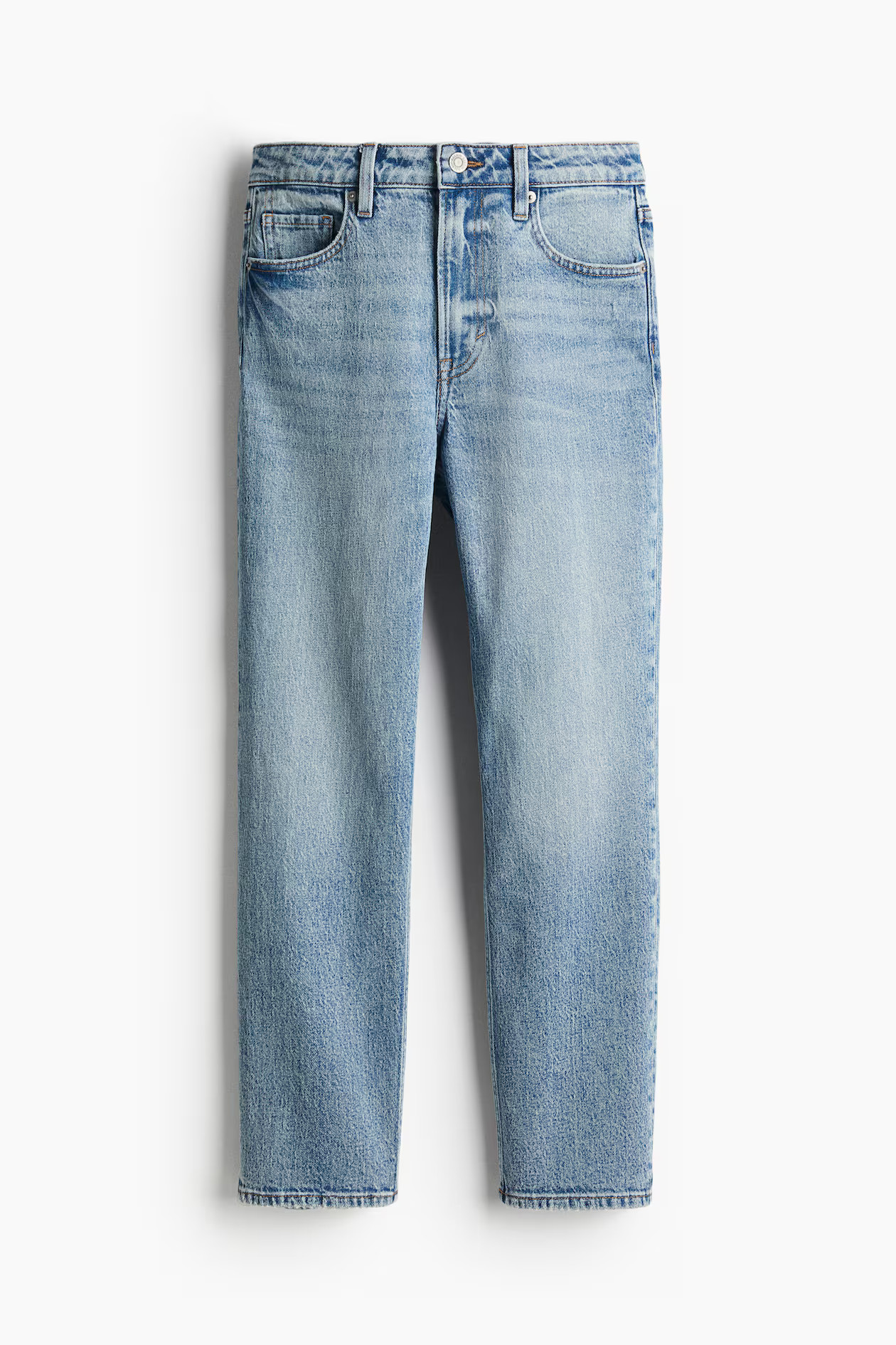 Slim Straight High Ankle Jeans | H&M (US + CA)