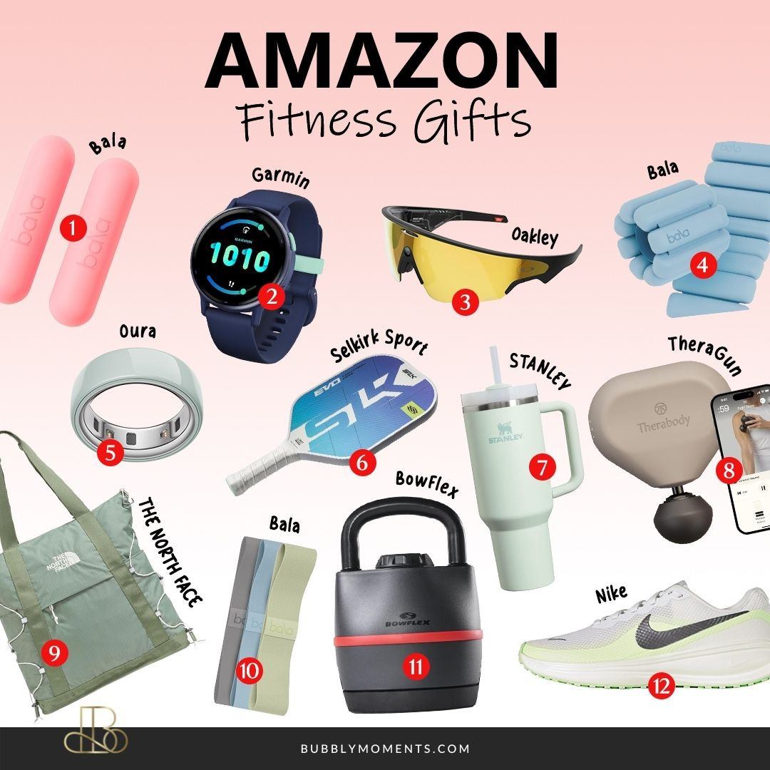 Here are some top Fitness Gifts from Amazon—perfect for anyone who loves working out or wants to begin a fitness journey. These picks are practical, useful, and great for everyday wellness. From workout essentials to tools that support strength, recovery, and staying active, these items make gifting easy and thoughtful.
Whether someone enjoys the gym, home workouts, running, or simply wants to stay healthy, these gift ideas are easy to appreciate and simple to use. Each item is chosen to fit any routine and support all fitness levels. Tap to shop and find a gift that can inspire someone you care about to stay motivated and feel their best. 💪✨
#LTKGiftGuide #LTKHoliday #LTKActive #FitnessGifts #AmazonFinds #AmazonFavorites #GiftGuide #WorkoutGear #ActiveLifestyle #WellnessJourney #HealthyLifestyle #HomeWorkout #FitLife #HolidayGifts #FitnessEssentials #FitnessMotivation #GiftingIdeas #FitnessAddict  

 