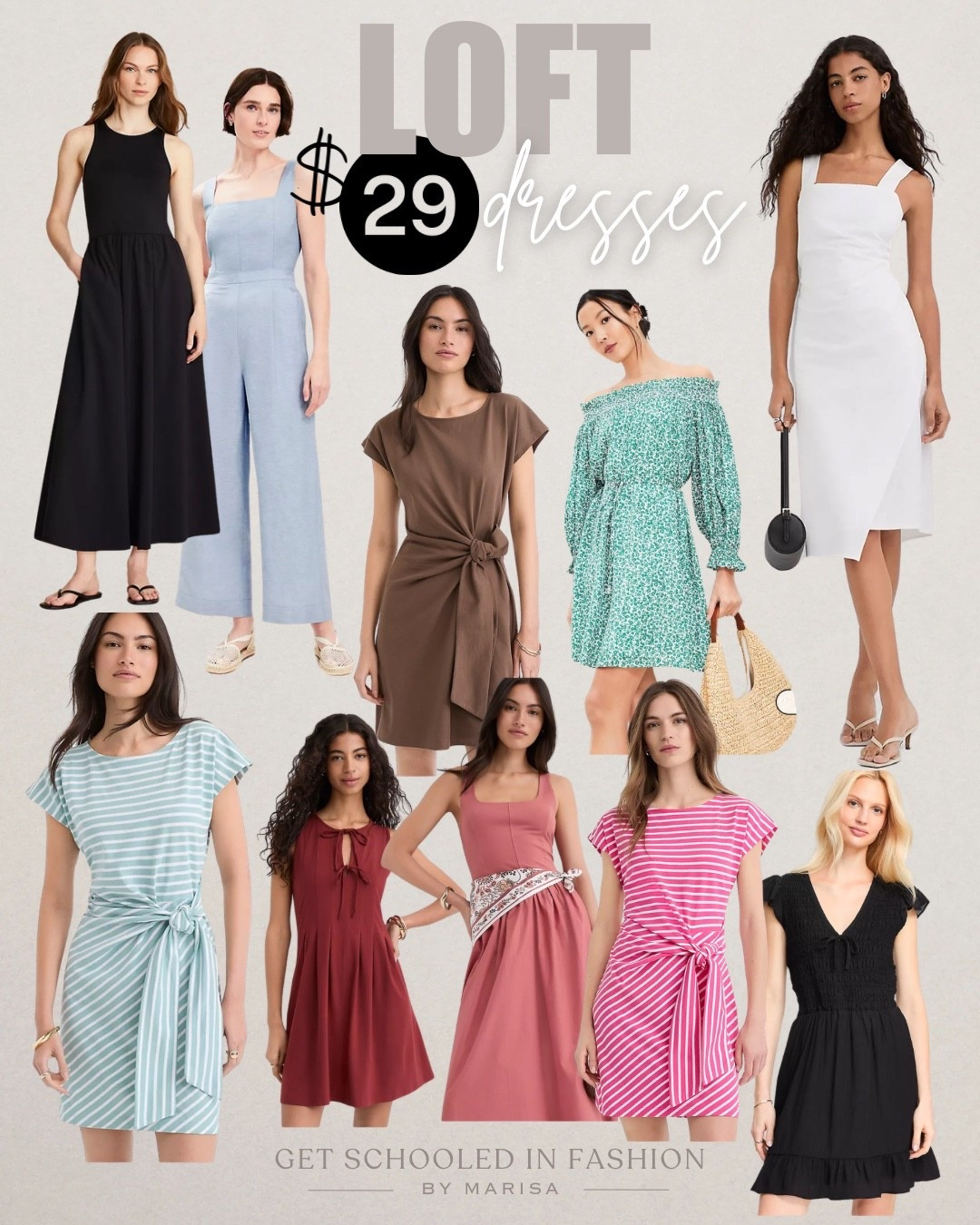 $29 dresses today only 
Loft 
Graduation, shower, workwear dresses 

#LTKOver40 #LTKSaleAlert #LTKWorkwear