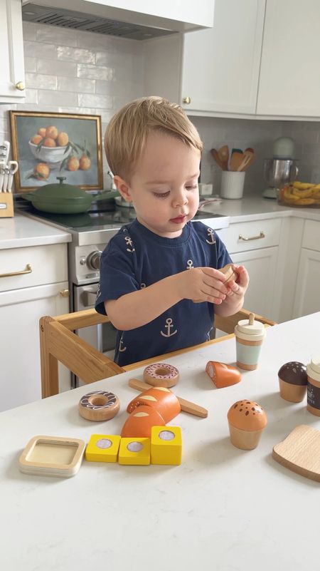 How CUTE is this wood bakery set? We have so much fun playing with it and the quality is amazing! A perfect gift idea to your little ones!
#amazonhome #toddlertoys #playroom #affordablefinds

#LTKFindsUnder100 #LTKKids #LTKGiftGuide