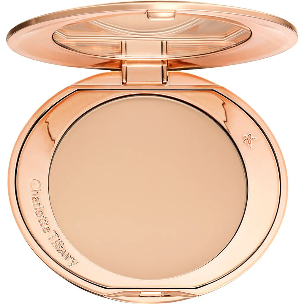 Charlotte Tilbury Airbrush Flawless Finish Setting Powder in 2 Medium Refillable at Nordstrom | Nordstrom