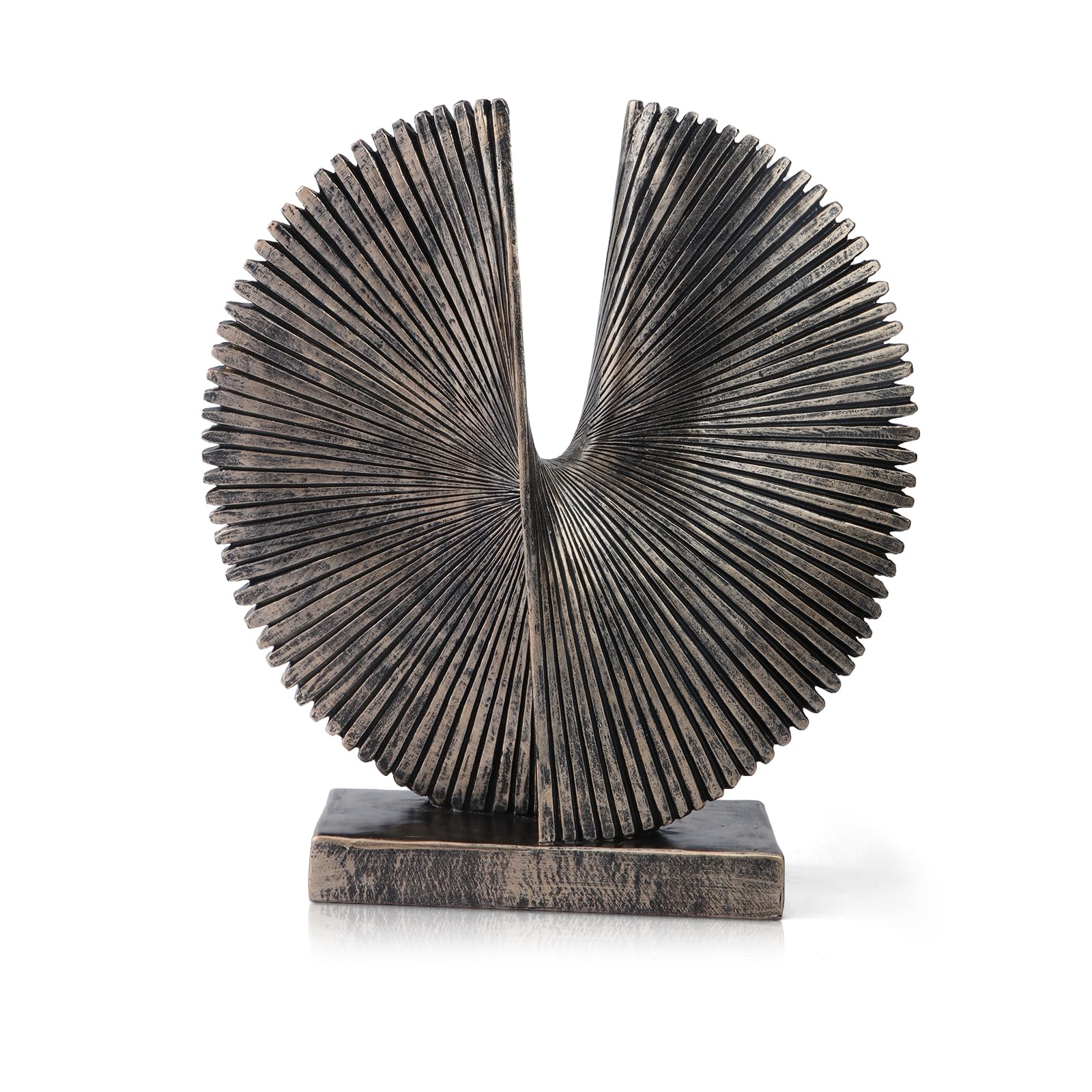 Modern Abstract Round Decorative Sculpture , Dining Living Room Desk Decor,Geometric Home Decor S... | Amazon (US)