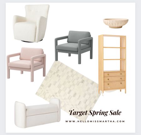 A few picks from the Target Spring Sale - loving the chairs and 20% off for a limited time!
#target #sale #furniture #onsale #homedecor

#LTKhome #LTKsalealert