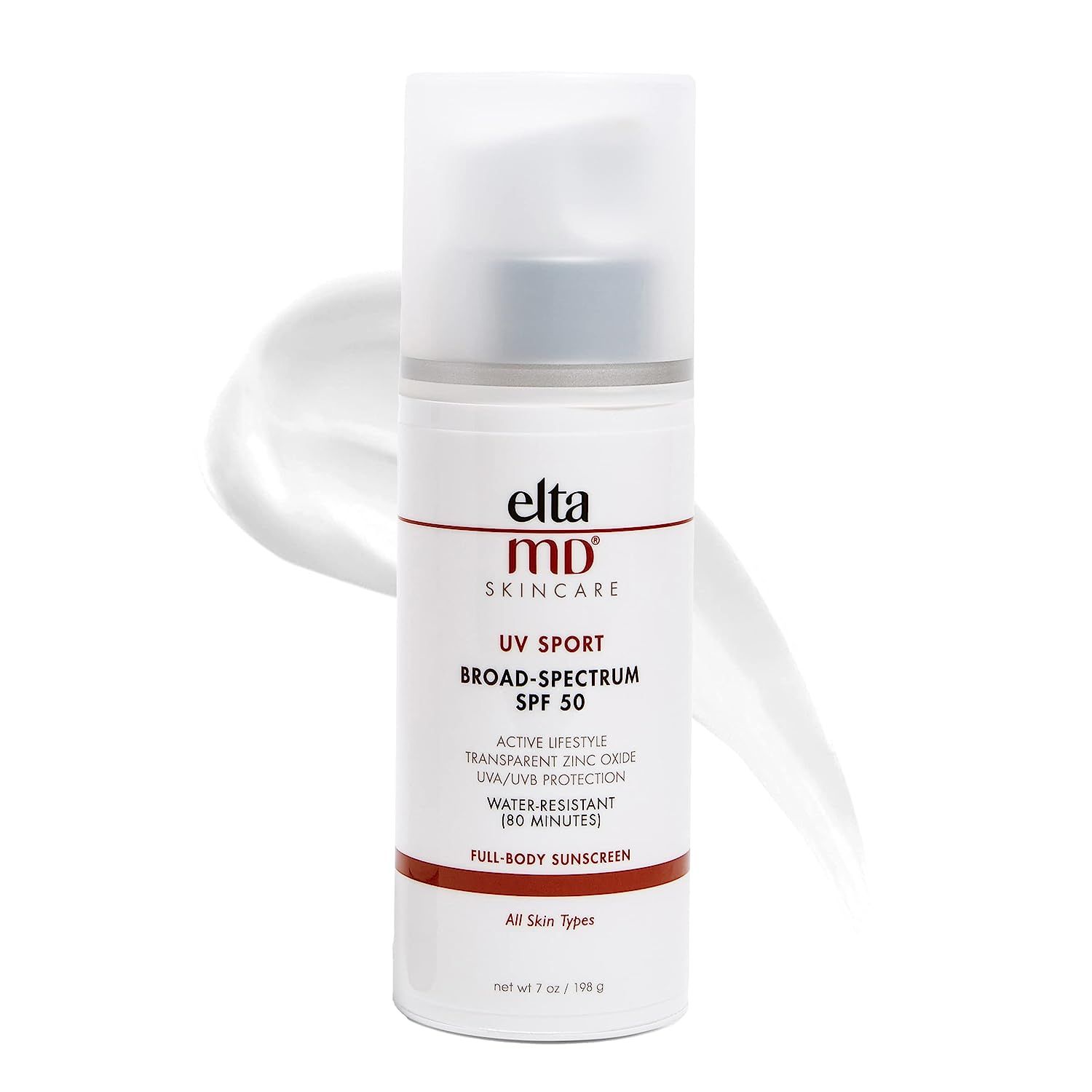 EltaMD UV Sport Body Sunscreen, SPF 50 Sport Sunscreen Lotion, Sweat Resistant and Water Resistan... | Amazon (US)