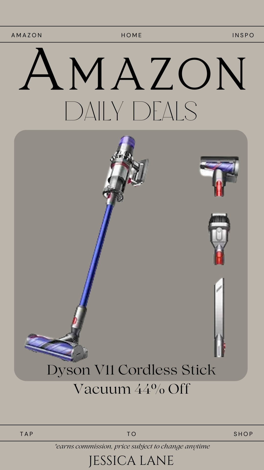 The Dyson V11 cordless stick vacuum is powerful, lightweight, and perfect for quick cleanups or full-house cleans. One of those tools that truly makes daily life easier.#AmazonMustHaves 

#LTKSaleAlert #LTKHome #LTKmomlife