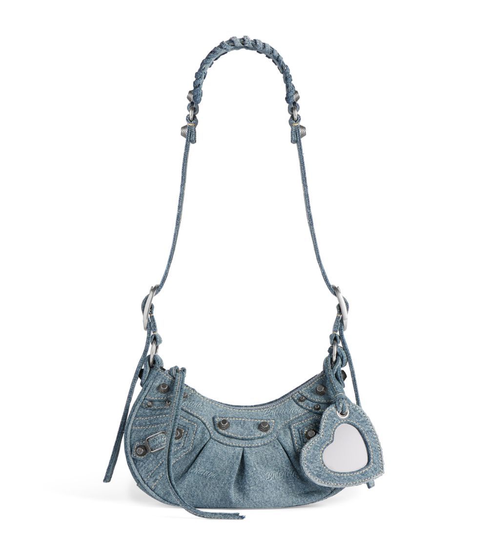 Denim Le Cagole Shoulder Bag | Harrods