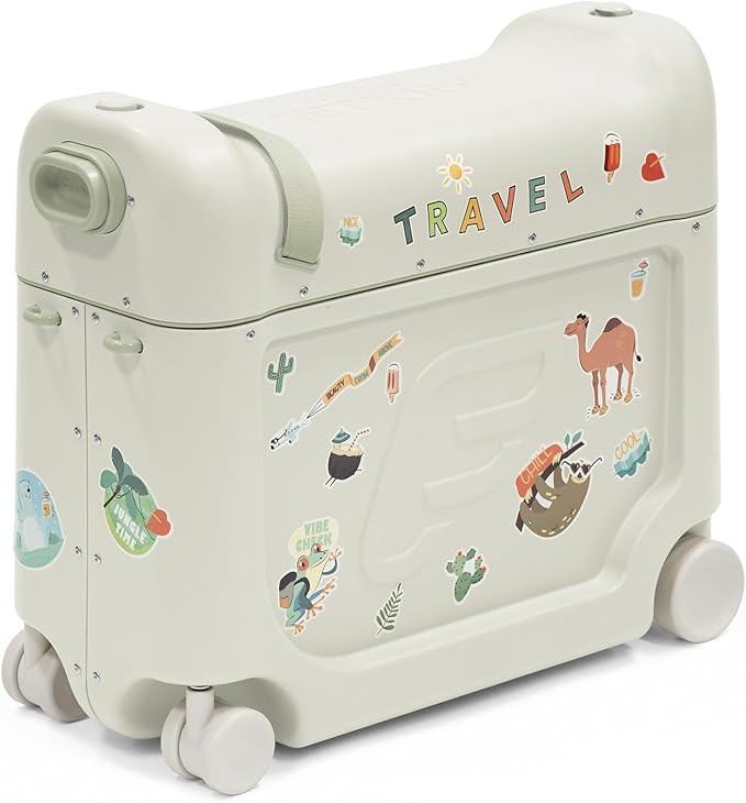 Stokke JetKids BedBox, Sea Green - Ride-On Suitcase for Kids 2-7 Years Old (up to 77 lbs) - Trans... | Amazon (US)