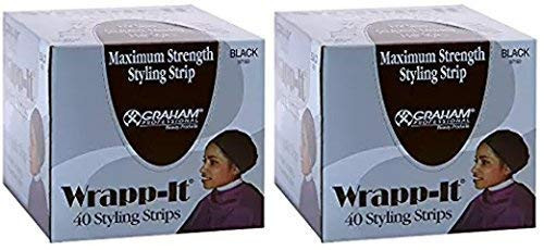 Wrapp-It Black Styling Strips (2 Pack) | Amazon (US)