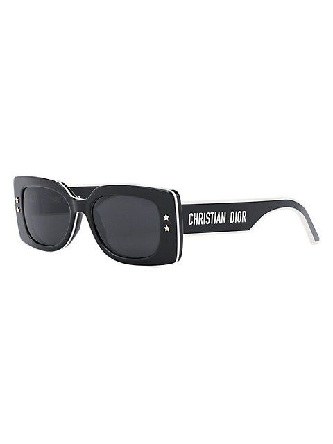 Dior DiorPacific 53MM Rectangular Sunglasses | Saks Fifth Avenue