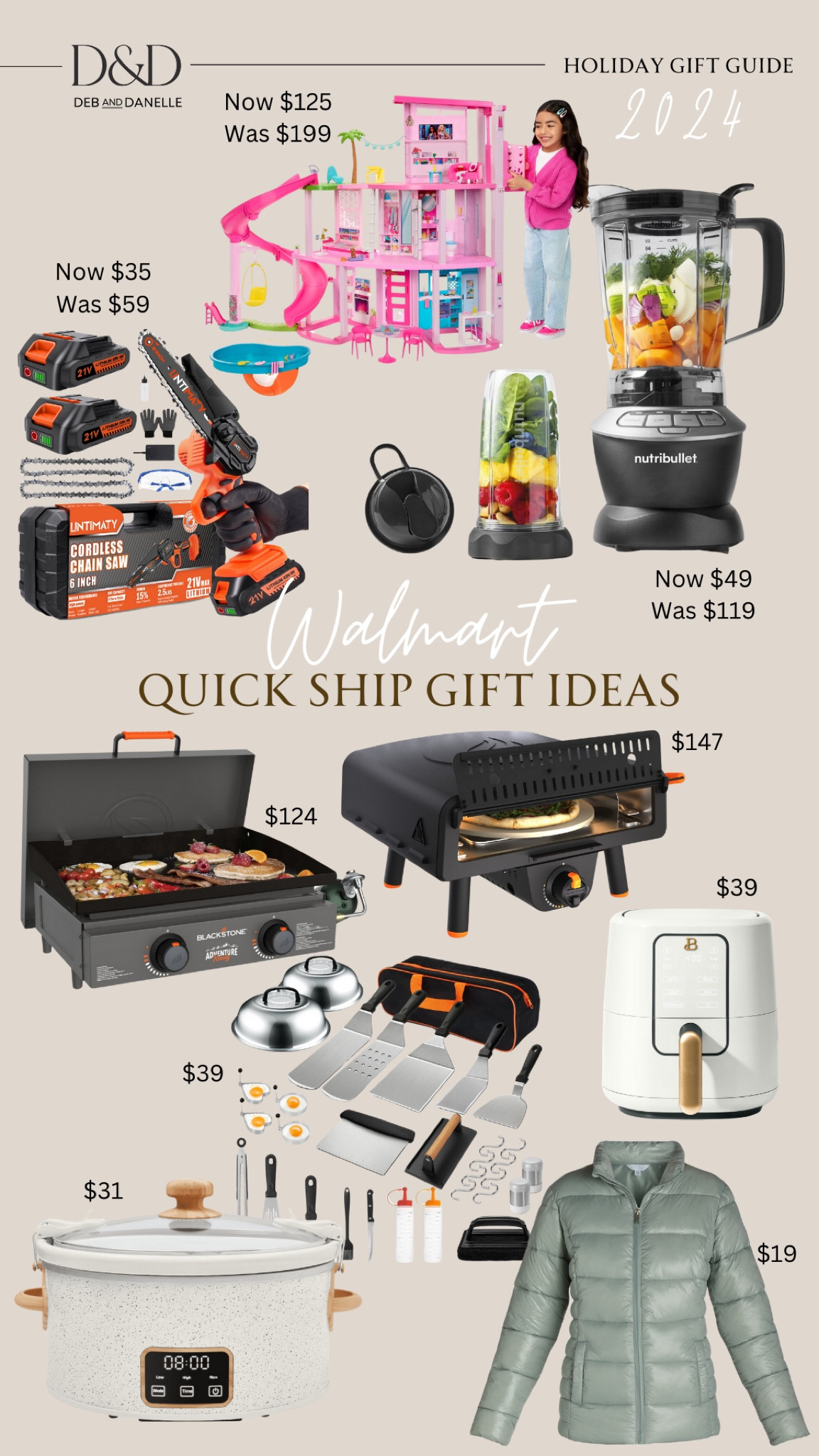 If you need a last minute gift, there are still a variety of great gift items from Walmart that offer express shipping. Here are some great options for the whole family. 

#LTKSaleAlert #LTKGiftGuide #LTKHoliday