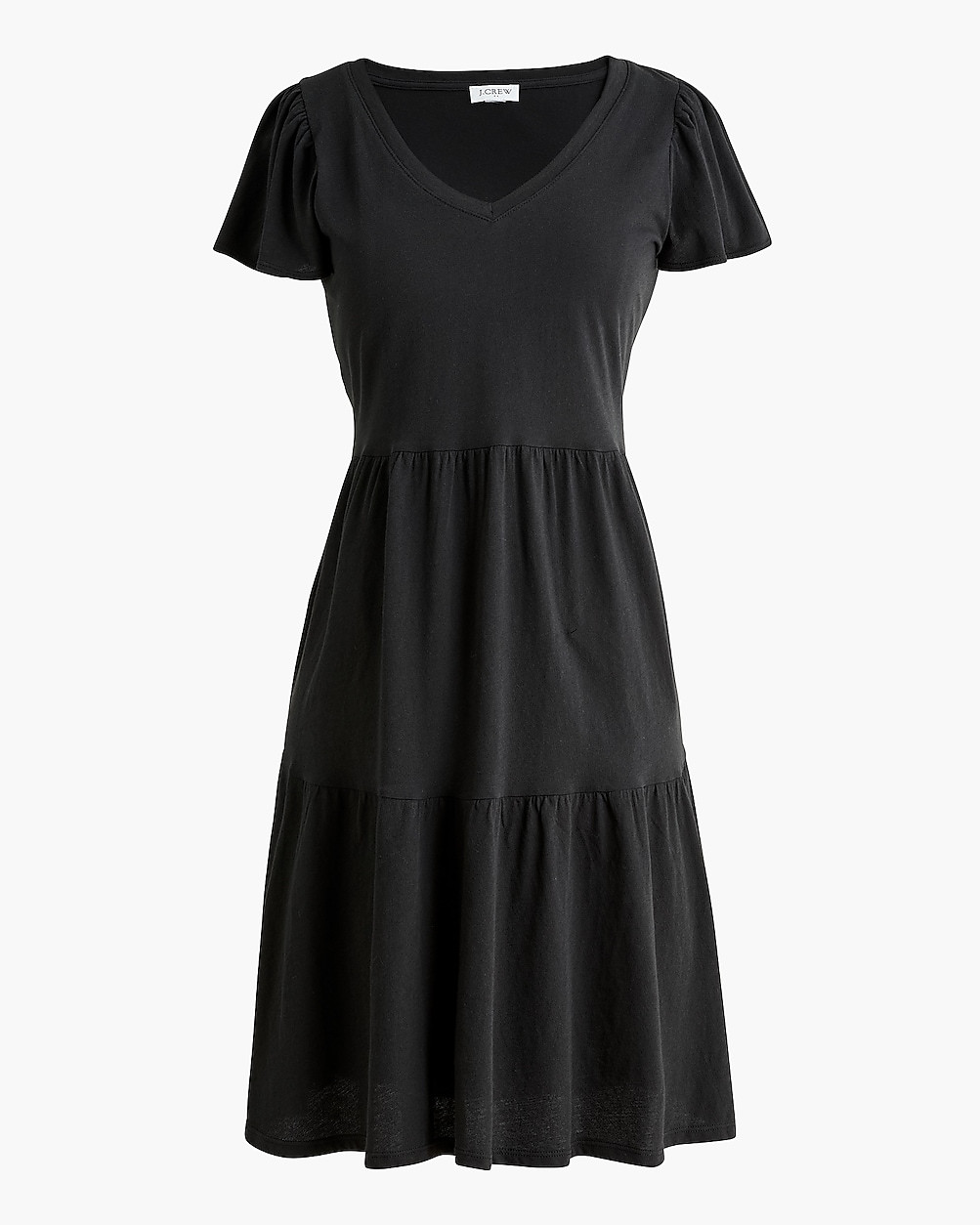 Tiered knit mini dress | J.Crew Factory