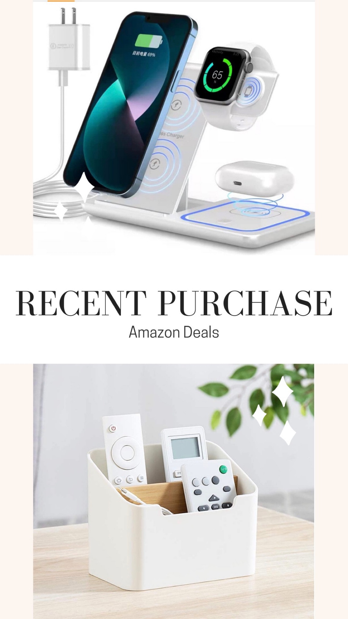 How I charge My life aka Appliances! Charging station for iPhone, Apple Watch, and air pods… the remote station speaks for itself 

#LTKhome #LTKunder50 #LTKFind