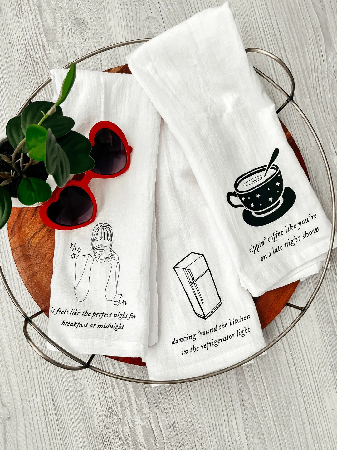 Taylor Swift Red TV Kitchen Towels | Etsy (US)