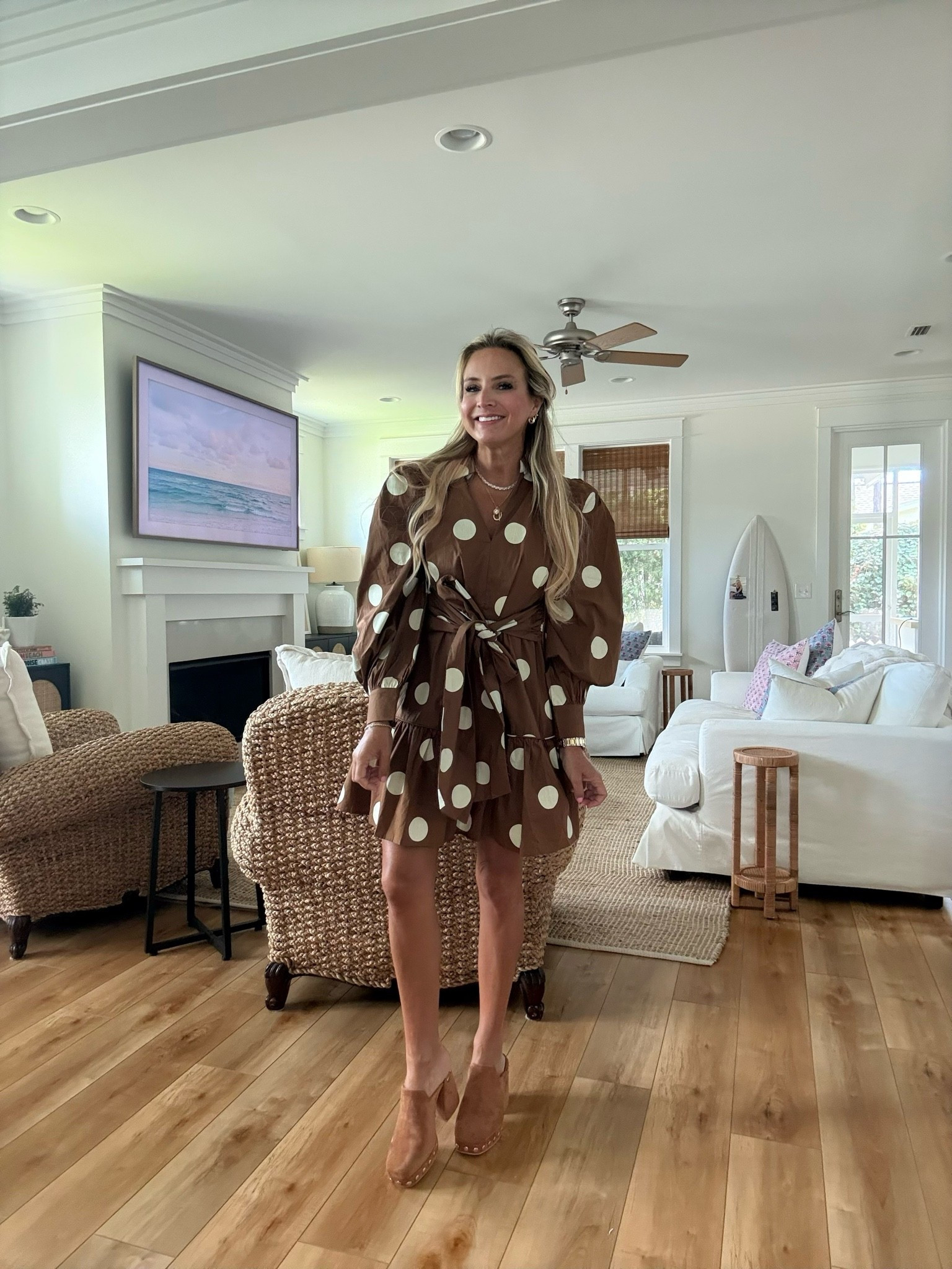 We love a polka dot! Wearing an xs in this cute dress!

#LTKgrwm #LTKootd #LTKOver40