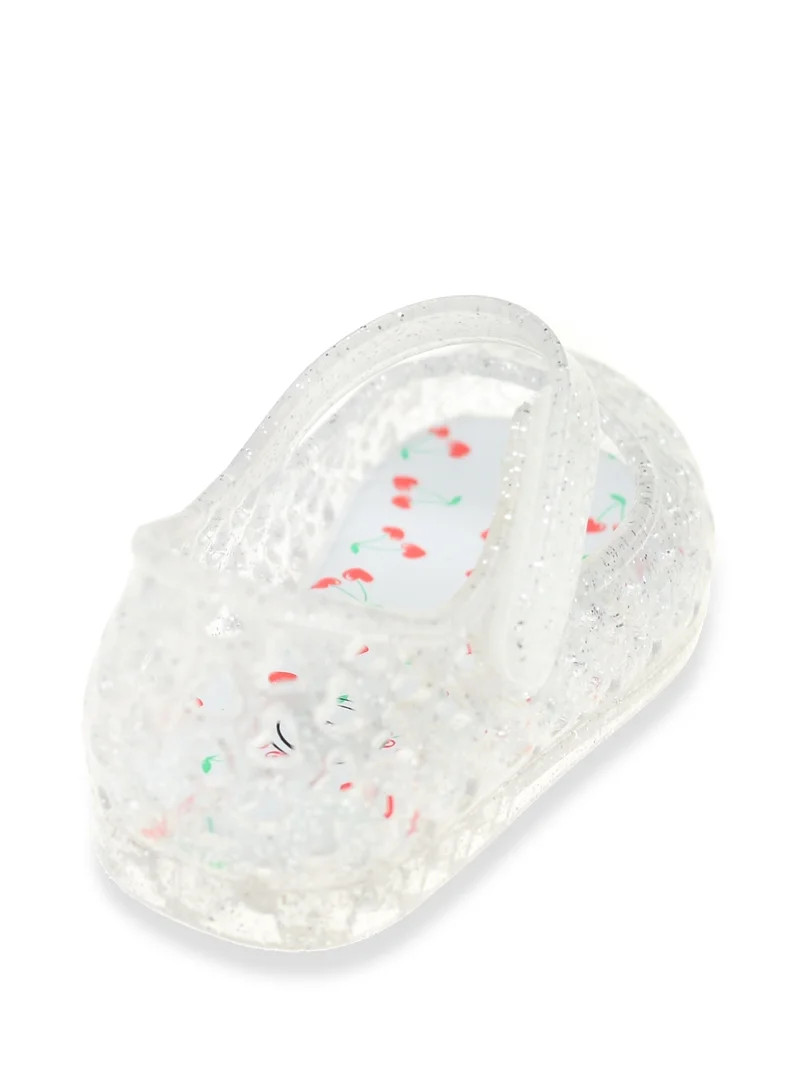 Wonder Nation Baby and Toddler Girls Mary Jane Jelly Shoes | Walmart (US)